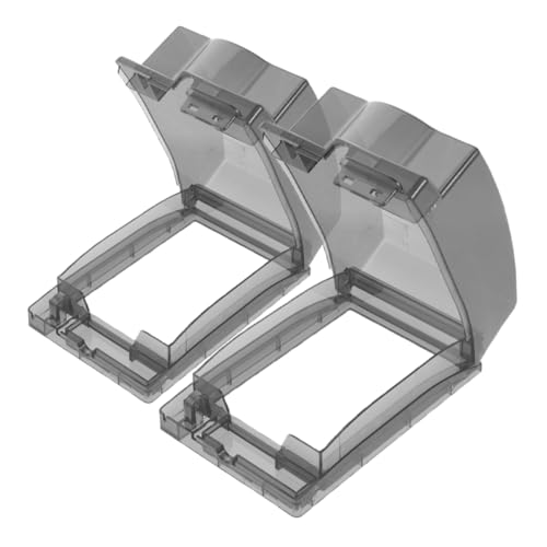 Mipcase 2pcs Weatherproof Outlet Cover Childproof Socket Sealer Waterproof Socket Protector for Outdoor Use