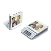 FitScan KD-191F Kitchen Scale - Digital Food Scale with Tare Function - Foldaway Display - Photo Frame Insert - Compact Design - Japan Technology - 6.6 lb Capacity - Sleek & Functional