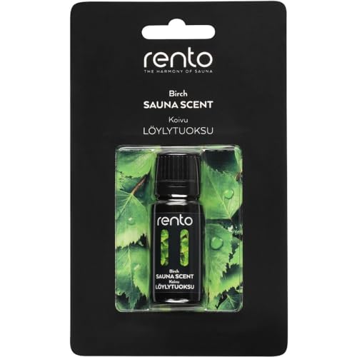 RENTO Essential Oil for Sauna 10 ml (0.34 Fl. Oz.),