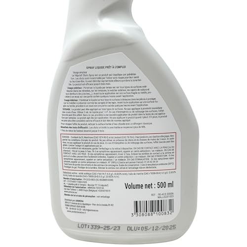 Kattenafweermiddel voor binnen en buiten, anti-krasspray en urinemarkering, 500 ml – effectieve bescherming voor meubels en tuinen - Afbeelding 6