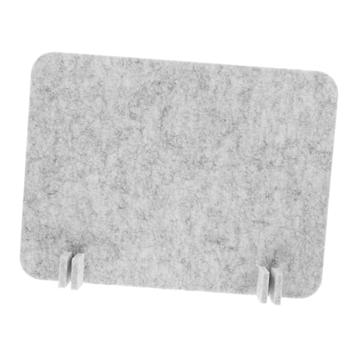 BUGUUYO Acoustic Desk Privacy Panel Freestanding Desk Divider with Sound Absorbing Felt for Office Classroom Use Against Droplets Noise Reduction