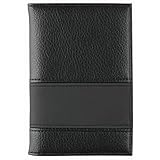 mercedes benz fahrzeugschein mappe 2 Einschubfächer KFZ Fahrzeugschein Mappe Etui Hülle Kunstleder viele Farben Made in Germany (Schwarz)