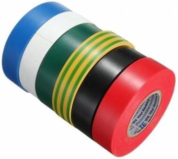 19mm X 20m PVC Electrical Insulation Tape Cable Wrapping Adhesive Tape (Red) by Youngstore