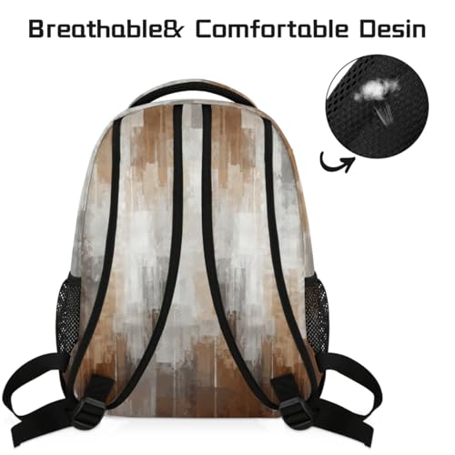 Mochila escolar de viaje ergonómica contra el dolor de espalda para estudiantes 4