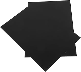 2 Piezas de Lámina de Aluminio para Diy A4 Color Negro Herramienta de Manualidades para Proyectos de Bricolaje y Letreros