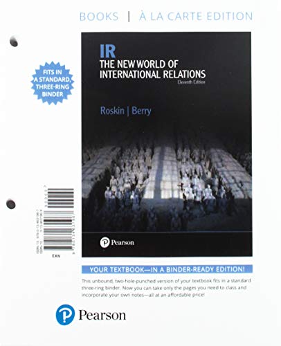 IR: The New World of International Relations --... 013463196X Book Cover