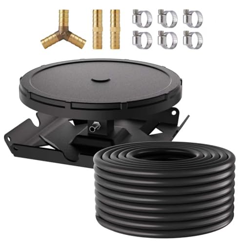 HQUA PAS20AL+PAS20AD Pond & Lake Aeration Accessories 100of Weighted Tubing + Membrane Diffusers