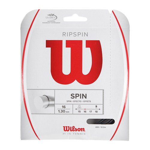 Wilson Rip Spin 17 Black Set 12 m Corde per