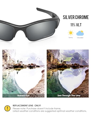 Image of BLAZERBUCK Replacement Lenses & Sock Kit for Oakley Flak Jacket XLJ Sunglass
