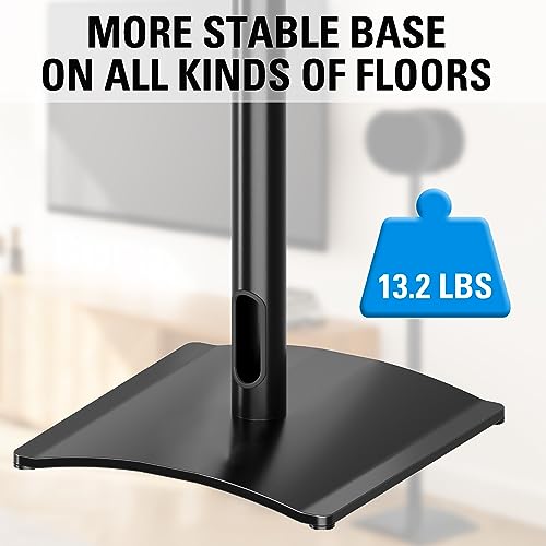 Image of Mounting Dream Speaker Stands for Sonos Era 300, Height Adjustable Up to 42.4'', Set of 2 Surround Sound Speaker Stand with Cable Management for Sonos Era 300 Wireless Speaker,13.2 LBS Loading MD5416