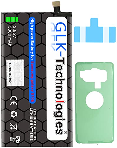 Batería de repuesto de alta potencia compatible con Samsung Galaxy S10E G970F, batería GLK, batería de 3300 mAh, incluye 2 cintas adhesivas NUE