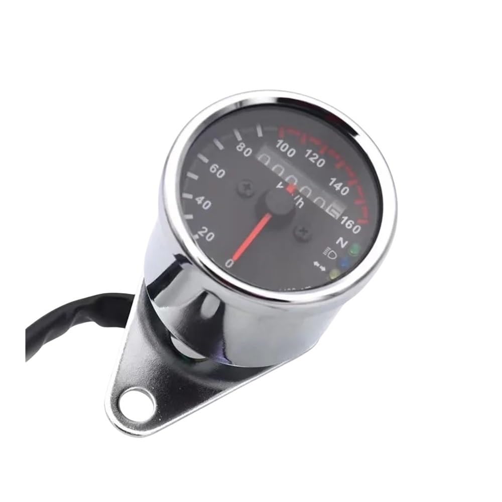 Tachimetro Motocicletta 12v Contachilometri Contadometro Tachimetro Per Cafe Racer Per CG125 Per GN125