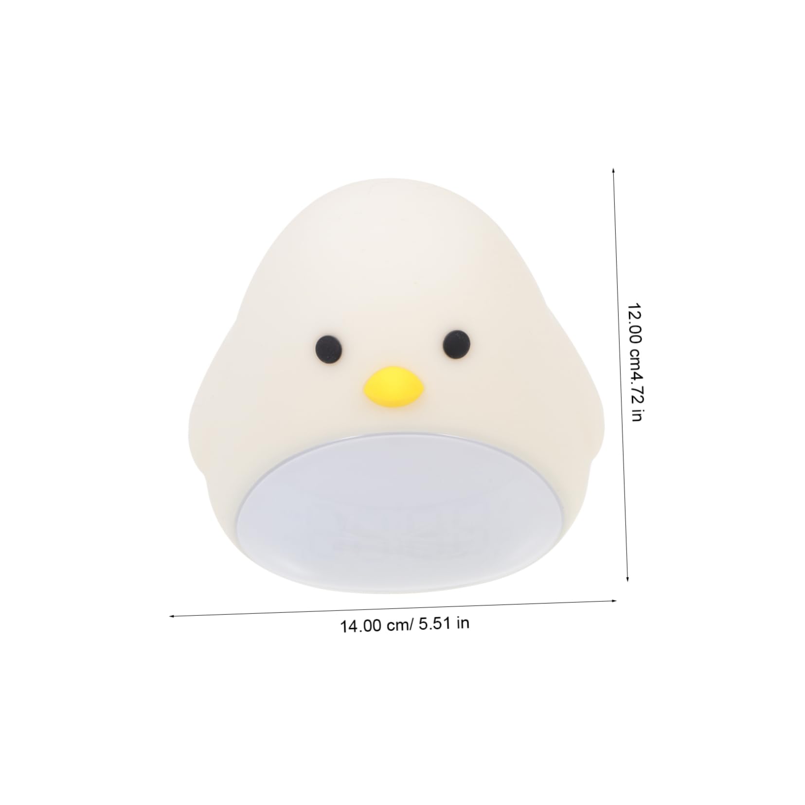 Cabilock 1juego Reloj Despertador Infantil Luz Nocturna y Función De Alarma De Mesita Para Diseño y Práctico Para Dormitorios Para Cambios De Pañal y Alimentación Nocturna
