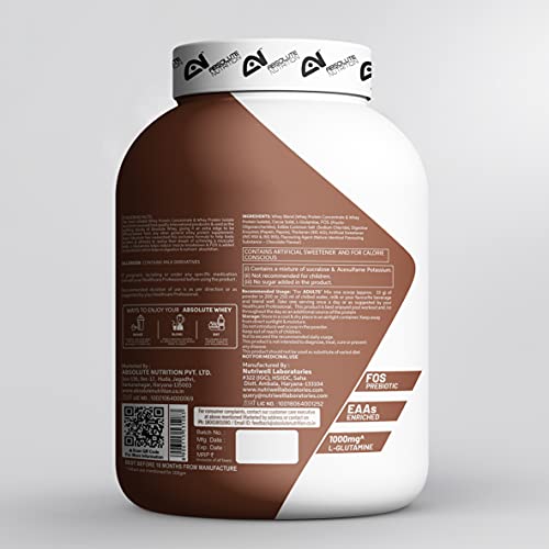 Image of ABSOLUTE NUTRITION Whey Protein Powder Premium Whey Blend Health Supplement - 2 Kg (Chocolate)