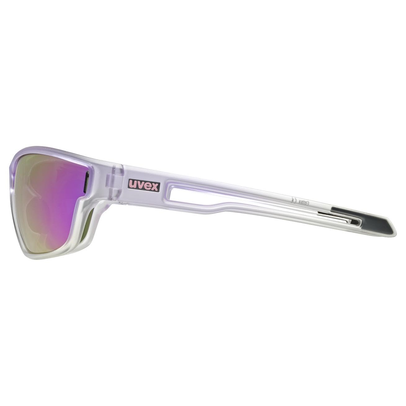 uvex sportstyle 806, okulary sportowe unisex-dorosły, purple fade, one size