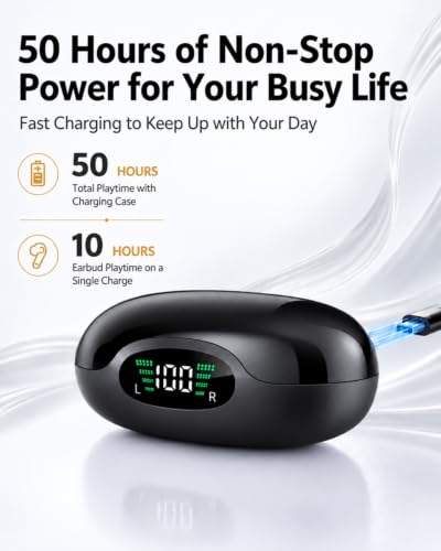Ultra Open Ear Earbuds, Clip On Wireless Headphones with Open Ear Comfort - image 6