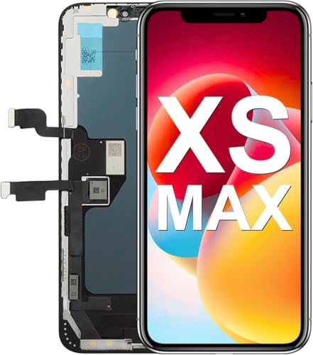 ETech61 iPhone Xs Max LCD Screen Replacement In-Cell Display with Touch Digitizer Assembly Compatible with A1921 A2101 A2102 A2104 Front Repair Screen Screen Only