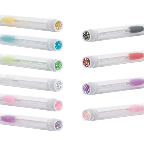 �g���̂ă}�X�J���u���V�`���[�u10�Z�b�g - ��̃����h�`���[�u10�{�A�_�C�������h�܂��u���V10�{�A�܂��G�N�X�e���V�����p�X�v�[���[�A���C�N�A�b�v�c�[��(�~�b�N�X�J���[�A10�p�b�N)