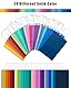 Gcardist 24 Farben kleine Geschenktüte mit Griffen Bulk 24PCS Papier Partytüten 8.3x6 x3Inch mehrere Verwendungen (15x8x21cm,kleine Größe)