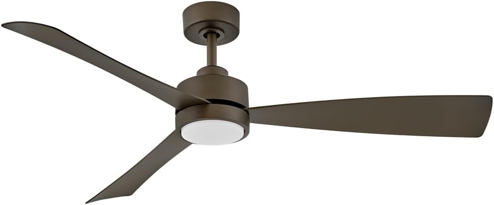 Hinkley Fan Iver 56" Led Dual Mount Smart Fan, Metallic Matte Bronze