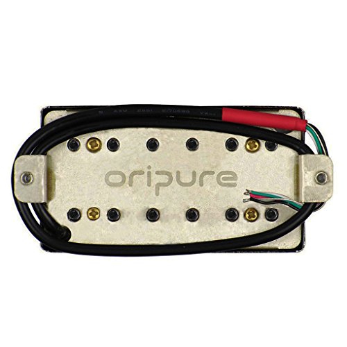 OriPure Handmade Pickup Alnico 5 Humbucker Pickups Black Electric Guitar Bridge Pickup