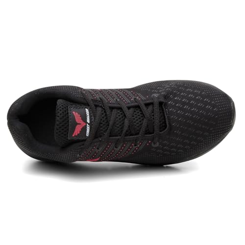 Tênis Feminino Caminhada Macio Leve Academia Confortável (Preto, BR, Adulto, Numérico, 38)