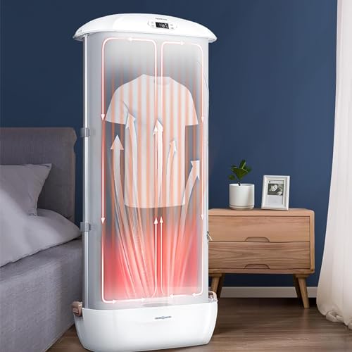 GLWJXSD Fully Automatic Garment Ironing Machine, Portable Steam Drying Smart Machine/Electric Clothes Dryer/Ironing Clothes Folding And Wrinkle Removing Machine With Remote Control