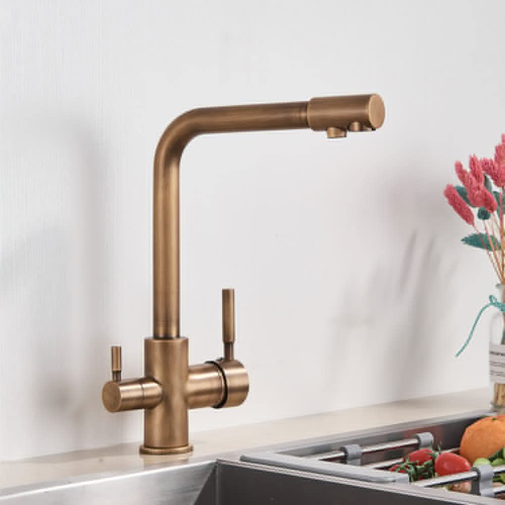 Robinet d'eau potable purifiée pour éliminer les bouteilles en plastique