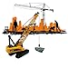 Gemini&Genius Crane Toys for Kids, Construction Vehicles Crane, Truck Toy Construction Equipment - Ideal Gift for Kids, 1:35 Scale-15 Length