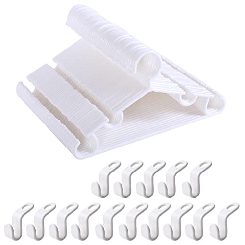 haweeli Lot de 60 cintres en Plastique pour Bébé Enfants et Tout-Petits, 27 cm