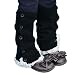 FEITONG® Baby Kids Toddlers Girls Crochet Knitted Lace Boot Cuffs Toppers Leg Warmer Socks