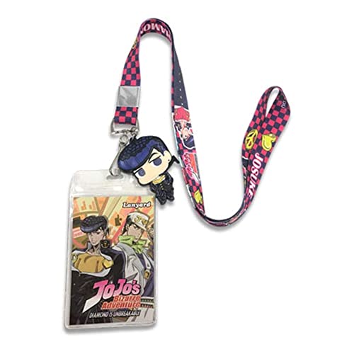 Tour de cou Josuke & Shining Diamond JoJo pour clés et badges de convention