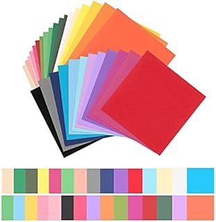 BUENTYA 3000 Pieces Tissue Paper Squares, 30 Assorted Colors Mini Tissue Squares Rainbow Tissue Paper Gift Tissue Paper for Arts Craft DIY Scrapbooking Embellishments School Supplies (2 x 2 inch)