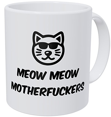 70% Off Everything Wampumtuk Meow Meow Cool Cat Face Glasses 11 Ounces Funny Coffee Mug 70% Off Everything Wampumtuk Meow Meow Cool Cat Face Glasses 11 Ounces Funny Coffee Mug