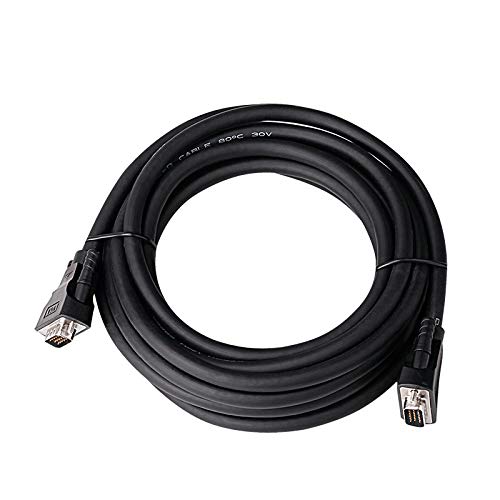 VGA Cable Male-Male VGA3+6 �r�f�I�P�[�u�� VGA �R���s���[�^�[�pTV�P�[�u�� VGA ���j�^�[�P�[�u�� 15m DT-7040A