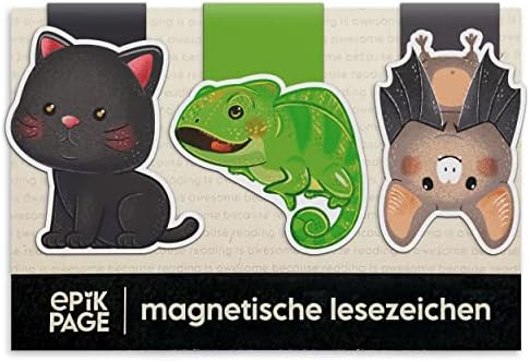 30 Tier-Lesezeichen Für Kinder - Bunte Lesezeichen-Set Mit Tier-Motiven
