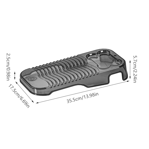 Tabla de lavar ropa interior con portajabón para baño 7