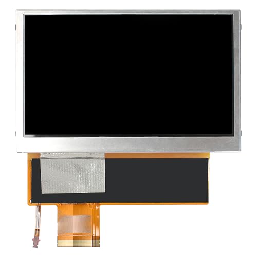 Image of Screen Replacement for PSP1000, LCD Display for Sony PSP 1000 1001 1002 1003 1004 Console Upgrade Fix Repair Backlight Part with Free Tools Handheld Touch Digitizer Assembly, Black