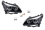  Johns, Apto para BMW Serie 5 faros E60/E61 con juego de bombillas izquierda y derecha.