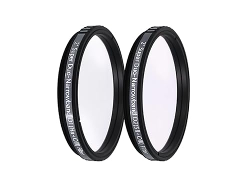 Askar Colour Magic Super D Filter Package,D1(Ha+OIII)+D2(SII+OIII) ,2 Inch ,Astrophotography ,Astronomy Filters, Increase Contrast and Reduce Light Pollution