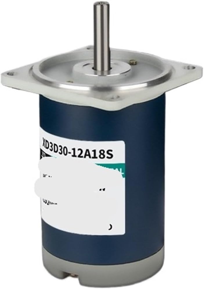 30W DC Permanent Magnet Motor 12V24V Micro 1800 RPM high Speed Motor Speed Regulation Forward and Reverse Motor(12V)