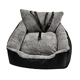 Dualoai Pet Travel Booster Seat for Small to Medium Pets