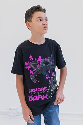 Image of Minecraft Boys' 3-Pack T-Shirts Little Kid to Big Kid