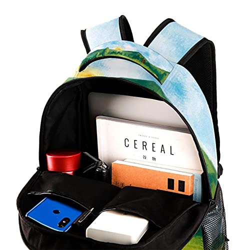 Sac à dos voyage pour campus filles garçons avec gourde