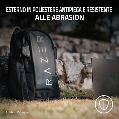 Rogue V3 Backpack (15,6") - Zaino da viaggio compatto (scomparto per computer portatile fino a 15 pollici, resistente all'abrasione) Cromatico - Gadget - Immagine 4