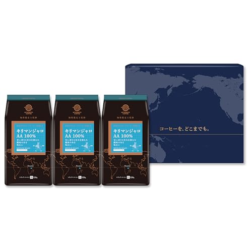 MITSUMOTO COFFEE キリマンジャロAA 120g×3袋