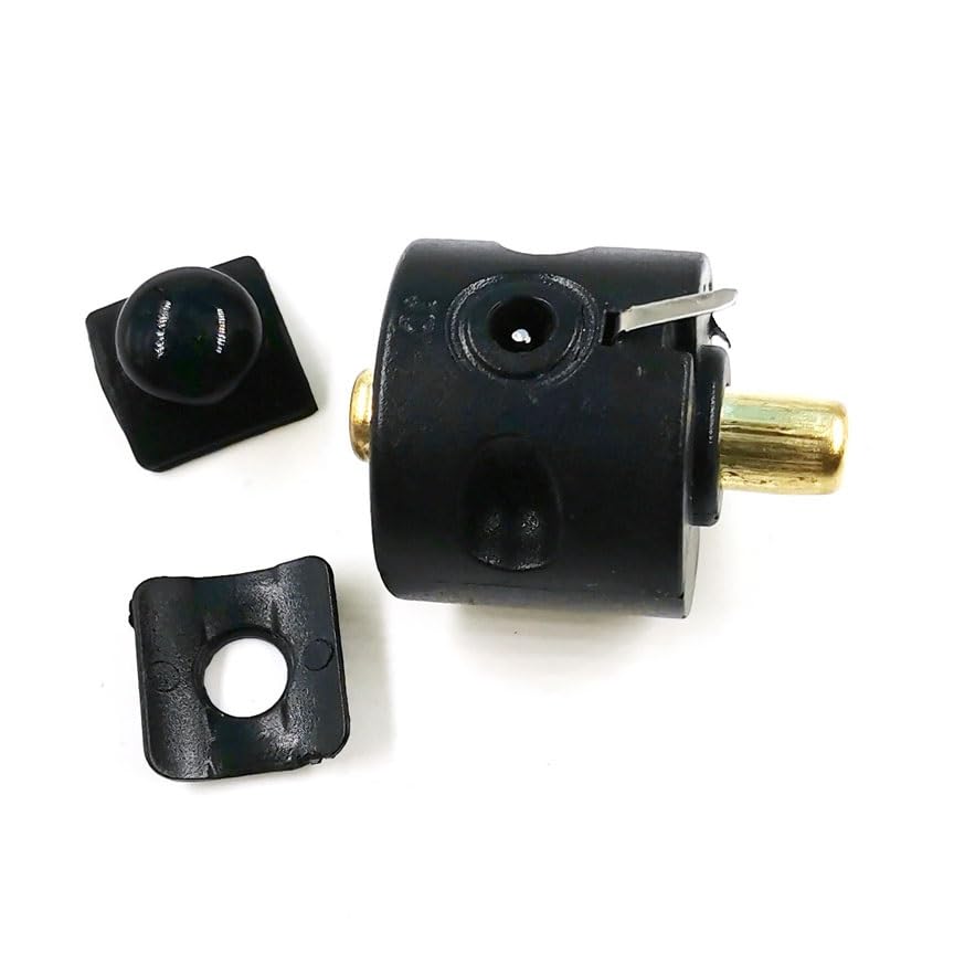 Commutateur de lampe de poche 24mm : ensemble de commutateur central avec trou de charge x2