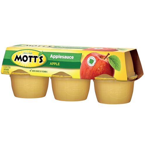 Mott's Applesauce, 4 Oz Cups, 72 Count (12 Packs Of 6), No Artificial Flavors, Good Source Of Vitamin C, Nutritious Option For The Whole Family image 10