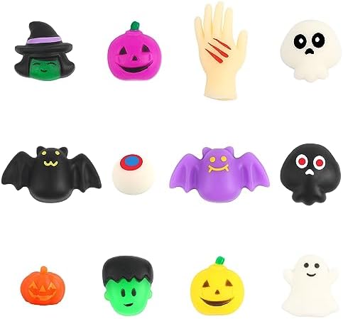 Chennyfun 24 Giorni Calendario dell'Avvento Giocattolo,Natale Mochi Squeeze Toys Calendario dell'Avvento per Bambini, Mini Squishy Toys Calendario dell' Avvento, Regalo per Ragazzi Ragazze Bambini