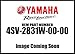 New Yamaha OEM 4SV-2831W-00-00 STAY, MIRROR 1 4SV2831W0000
